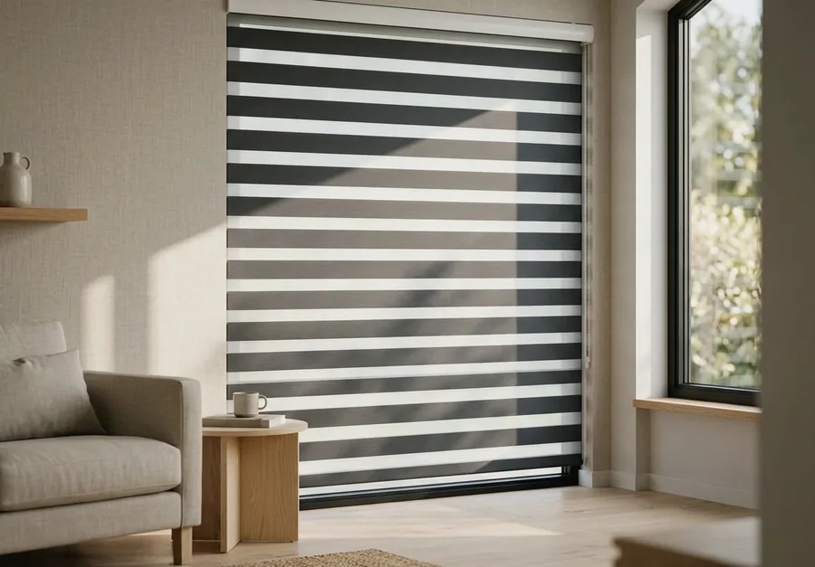 Day & Night Blinds fitted in a Faerieglen home
