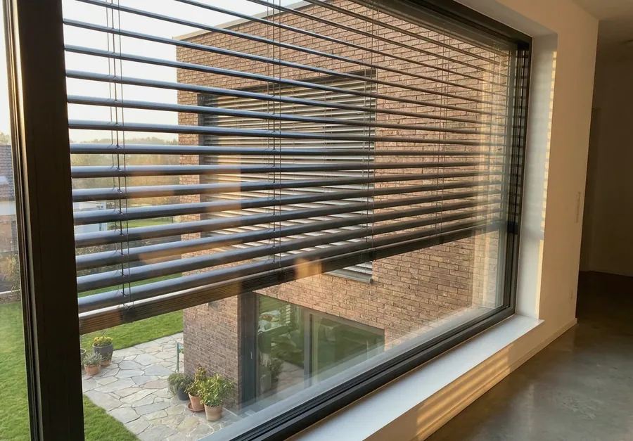 External Venetians fitted in a Faerieglen home