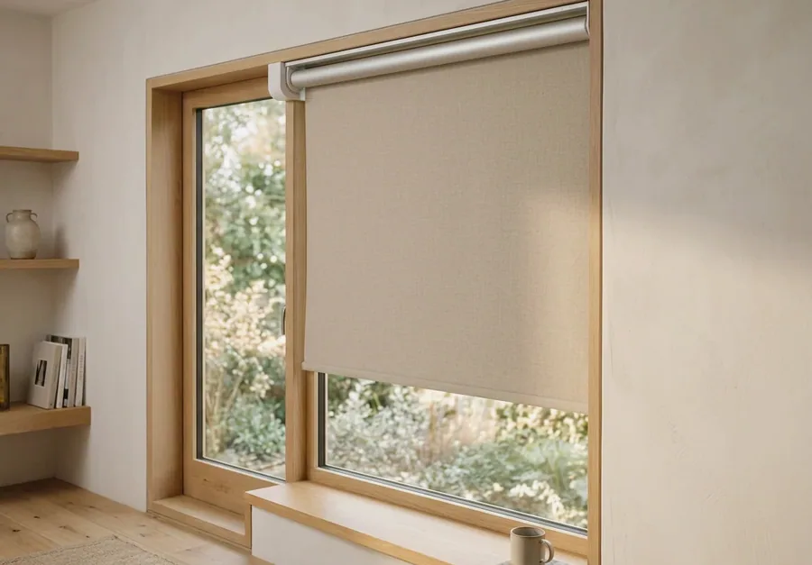 Roller Blinds fitted in a Faerieglen home